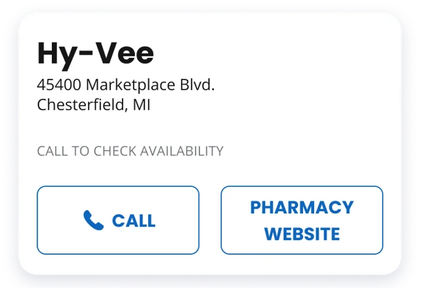 Pharmacy card, Level 1: Phone and website